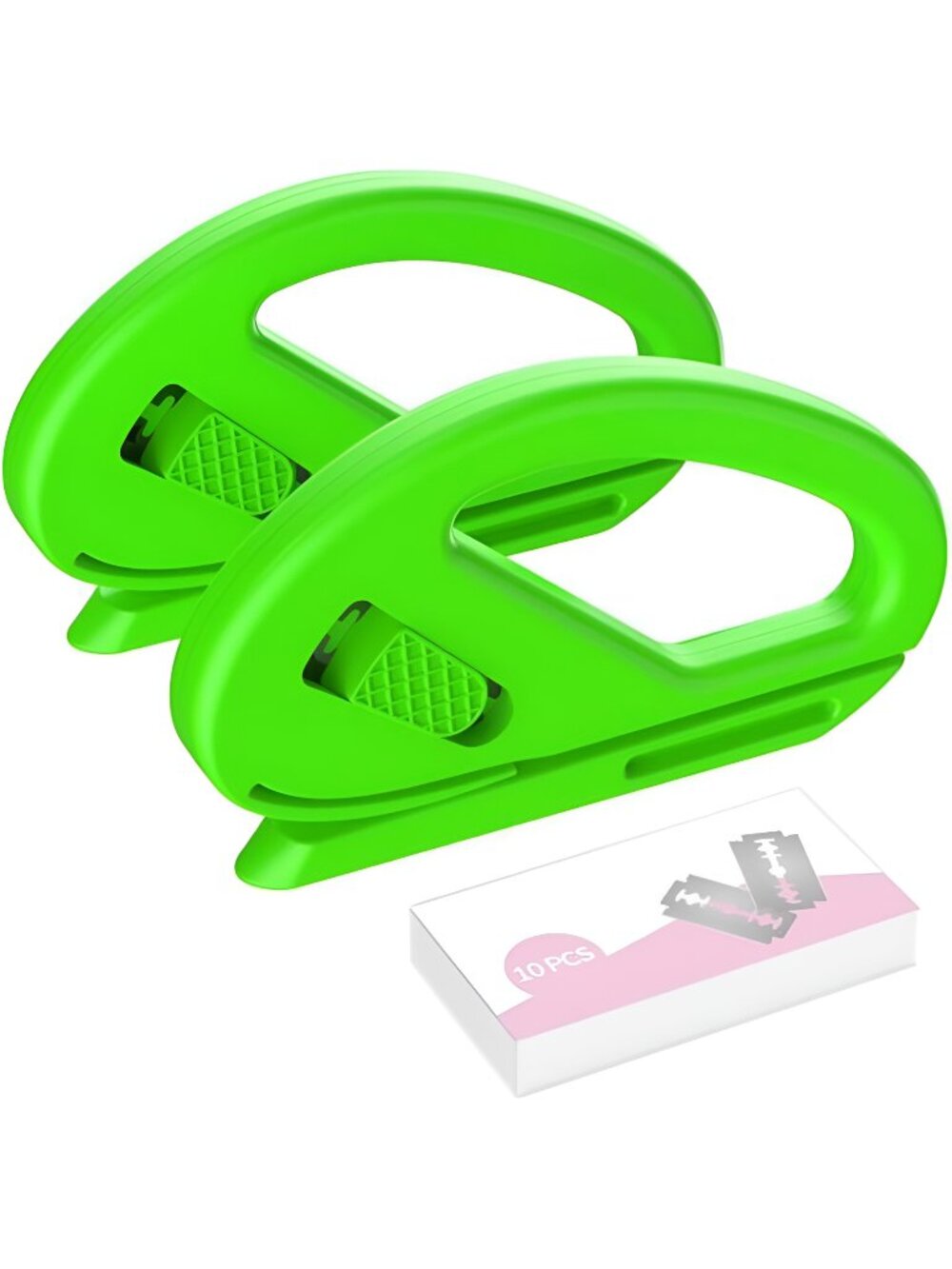 2-Pack Wrapping Paper Cutter With 10 Replaceable Blades, Gift Wrap